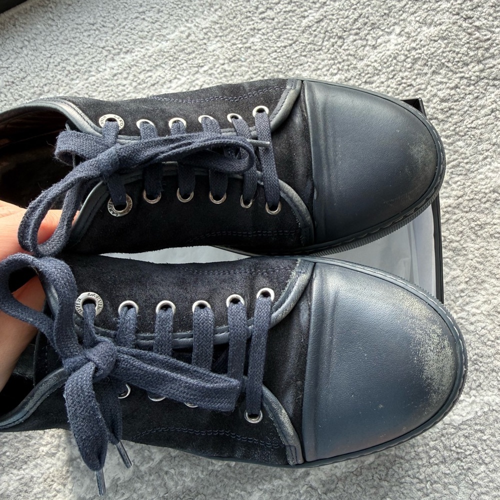 Lanvin Men Sneakers Size 8 - Picture 3 of 6
